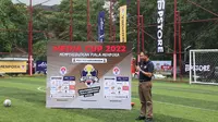 Menpora Zainudin Amali saat menghadiri Media Cup 2022