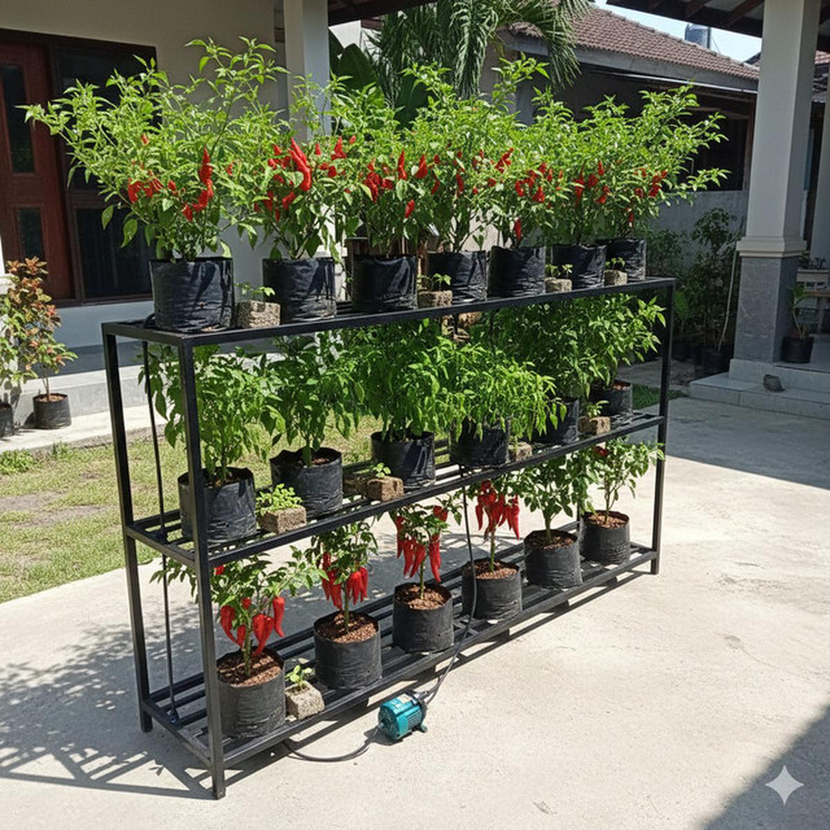 6 Ide Kebun Cabai Campuran Jenis di Satu Lahan, Solusi Lahan Terbatas Nan Produktif