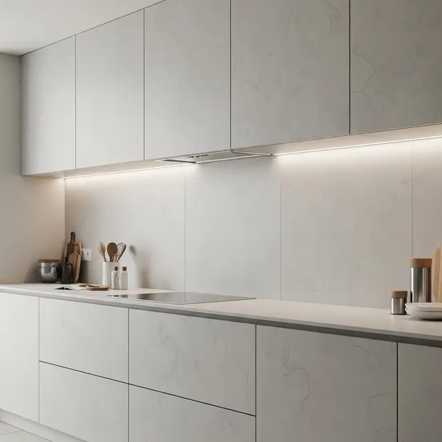 Material Dinding Dapur yang Mudah Dibersihkan dari Minyak