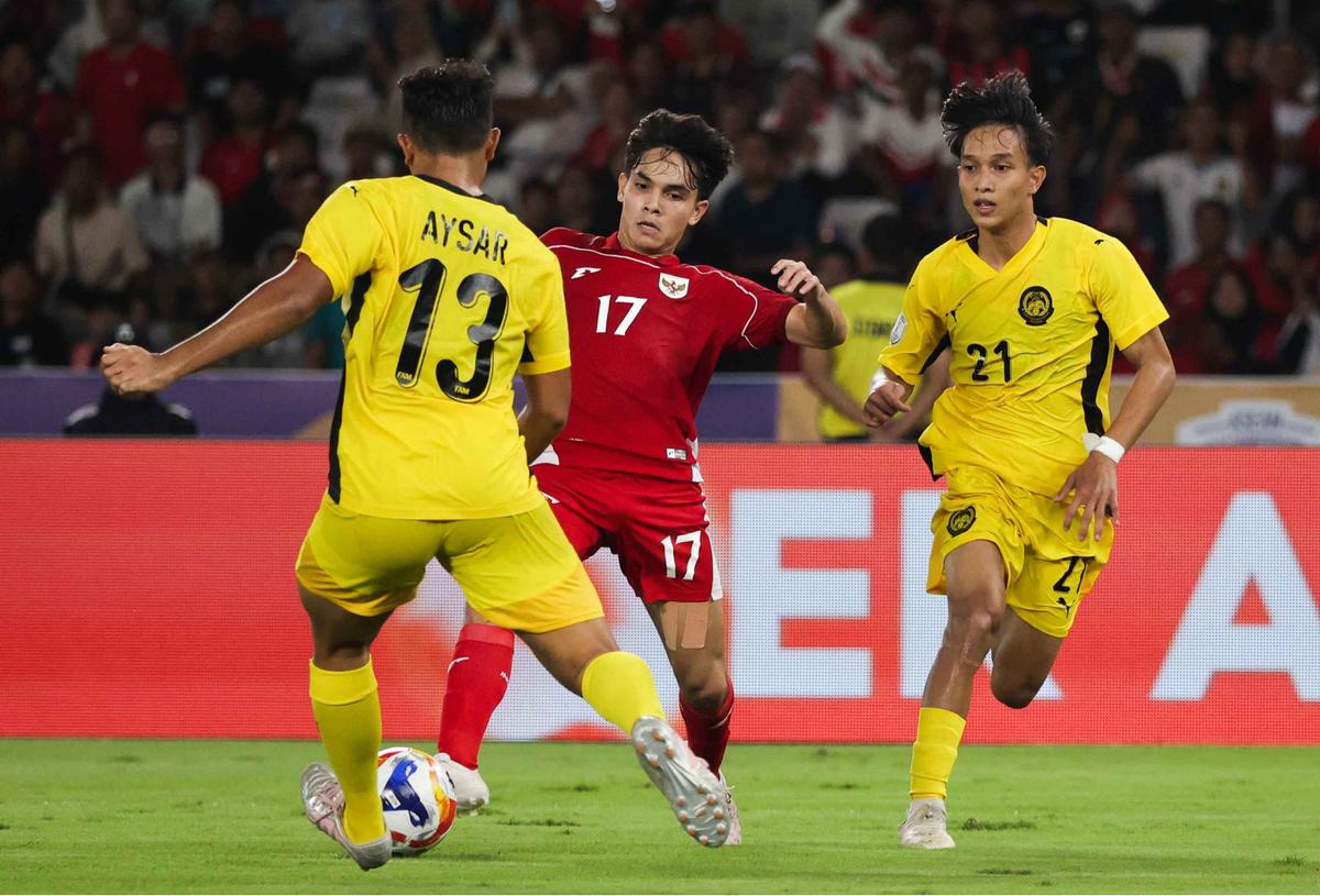 FOTO: Imbang Lawan Malaysia, Indonesia U-23 Lolos ke Semifinal Sebagai Juara Grup