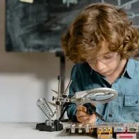 Ilustrasi anak kreatif. (Copyright Pexels/MART PRODUCTION)