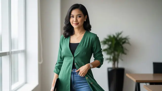 Ide Mix and Match Baju Lebaran untuk Dipakai ke Kantor