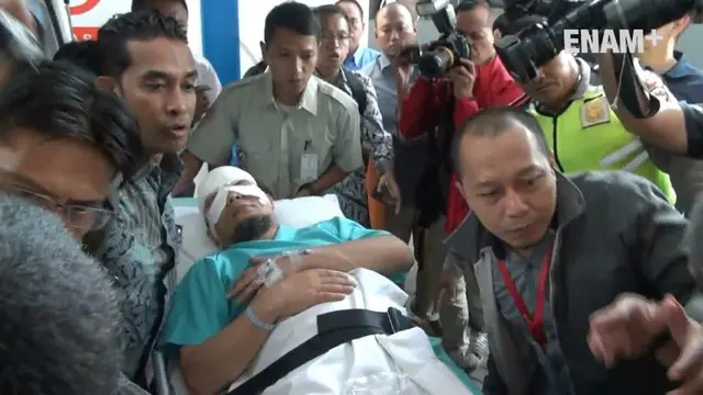 ENAM PLUS: Novel Baswedan Dipindah ke RS Jakarta  Eye Center