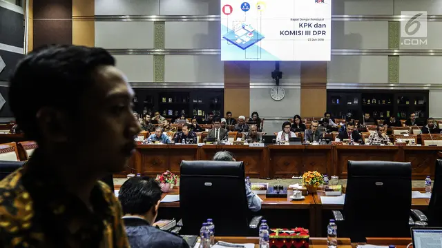 Rapat dengan KPK, Komisi III DPR Singgung Jual Beli Lapas Sukamiskin