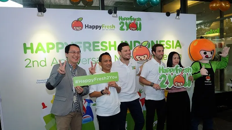 Hari Jadi HappyFresh yang Ke-2 Tahun