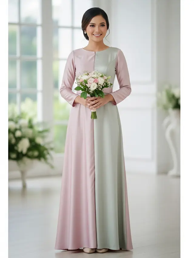 Model Baju Bridesmaid Busui