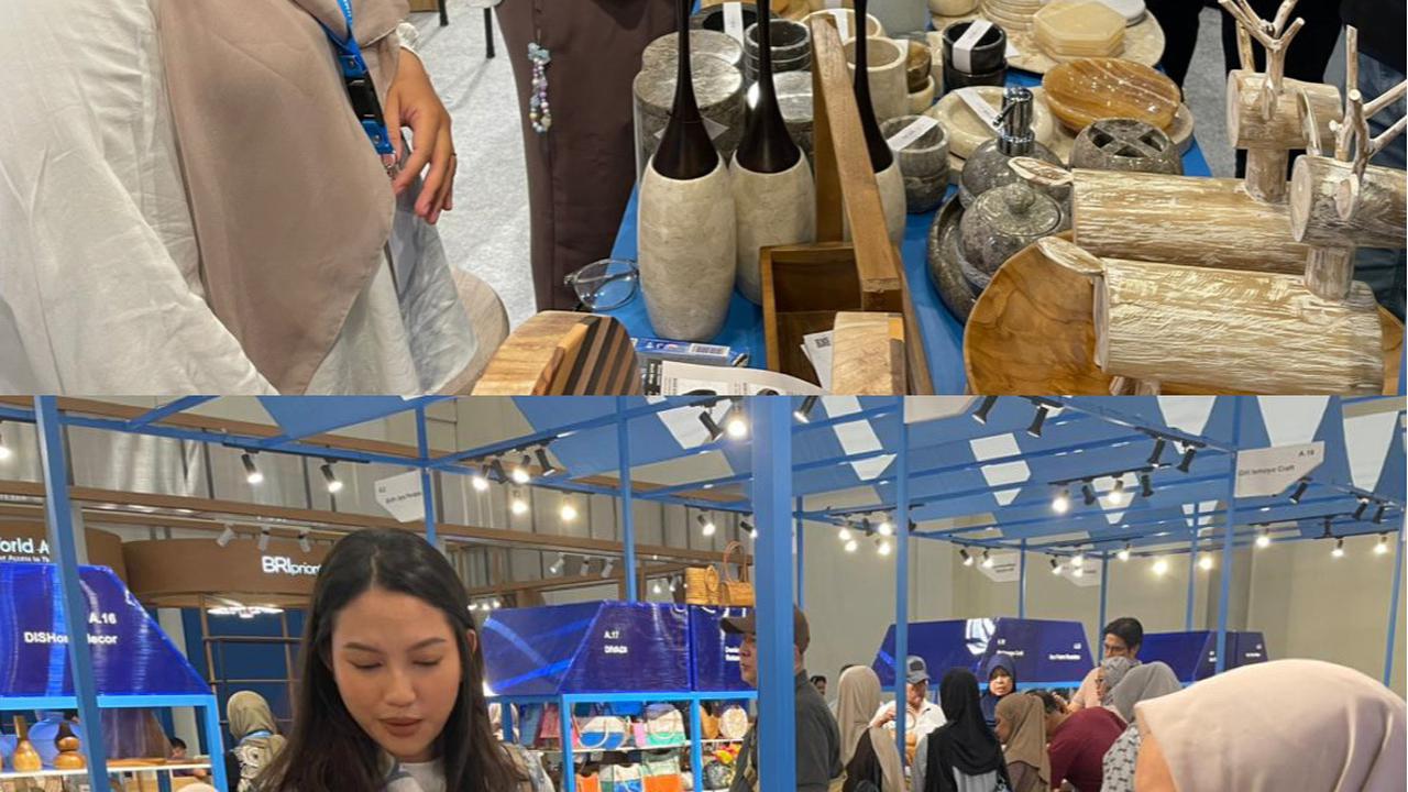Intan Deco di BRI UMKM EXPO(RT) 2025