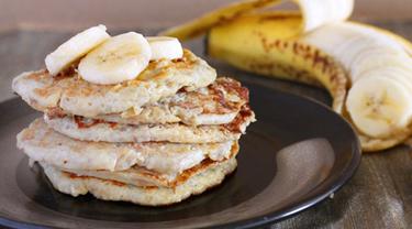 Resep Pancake Pisang Sehat 2 Bahan Lifestyle Fimela Com