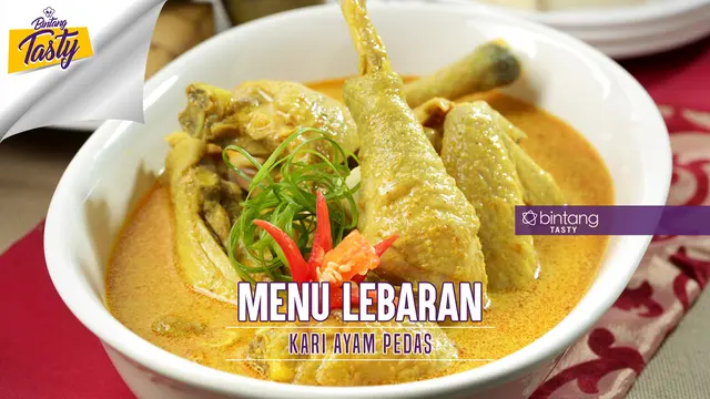 [Bintang] Menu Lebaran: Kari Ayam Pedas