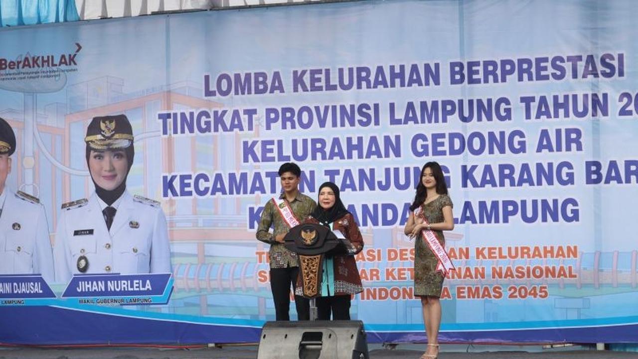 Lomba Kelurahan Dorong Pemberdayaan Masyarakat, Gedong Air Wakili Bandarlampung di Tingkat Provinsi