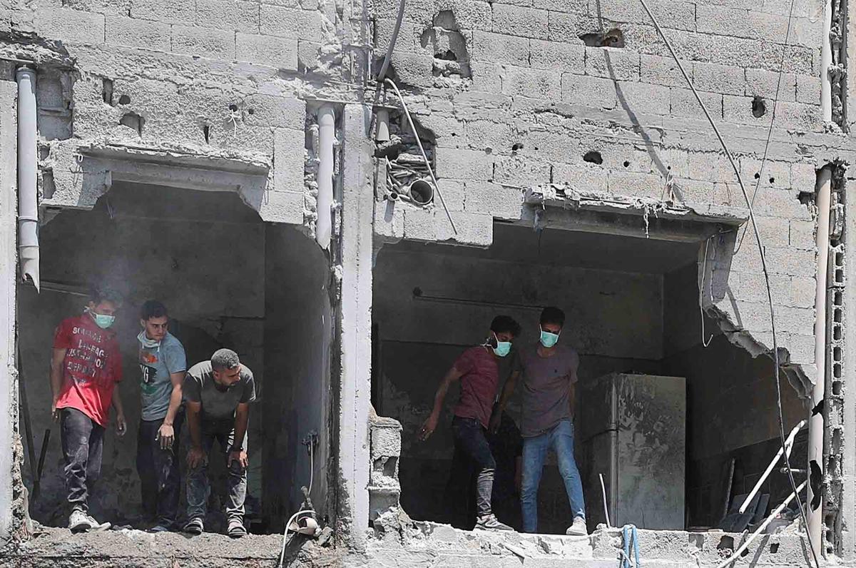 FOTO: Kebiadaban Israel Serang Gaza di Hari Kedua Idul Adha, Sedikitnya 34 Warga Tewas