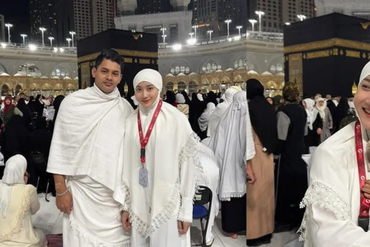 Yeni Inka Berhijab saat Umrah Bersama Suami dan Anaknya, Anggun dan Bikin Pangling
