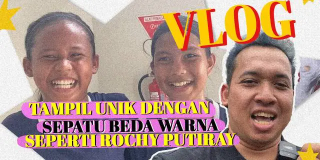 VIDEO Vlog: Pakai Sepatu Beda Warna, Nhatasya dan Riyanti Tampil Apik di MilkLife SoccerChallenge