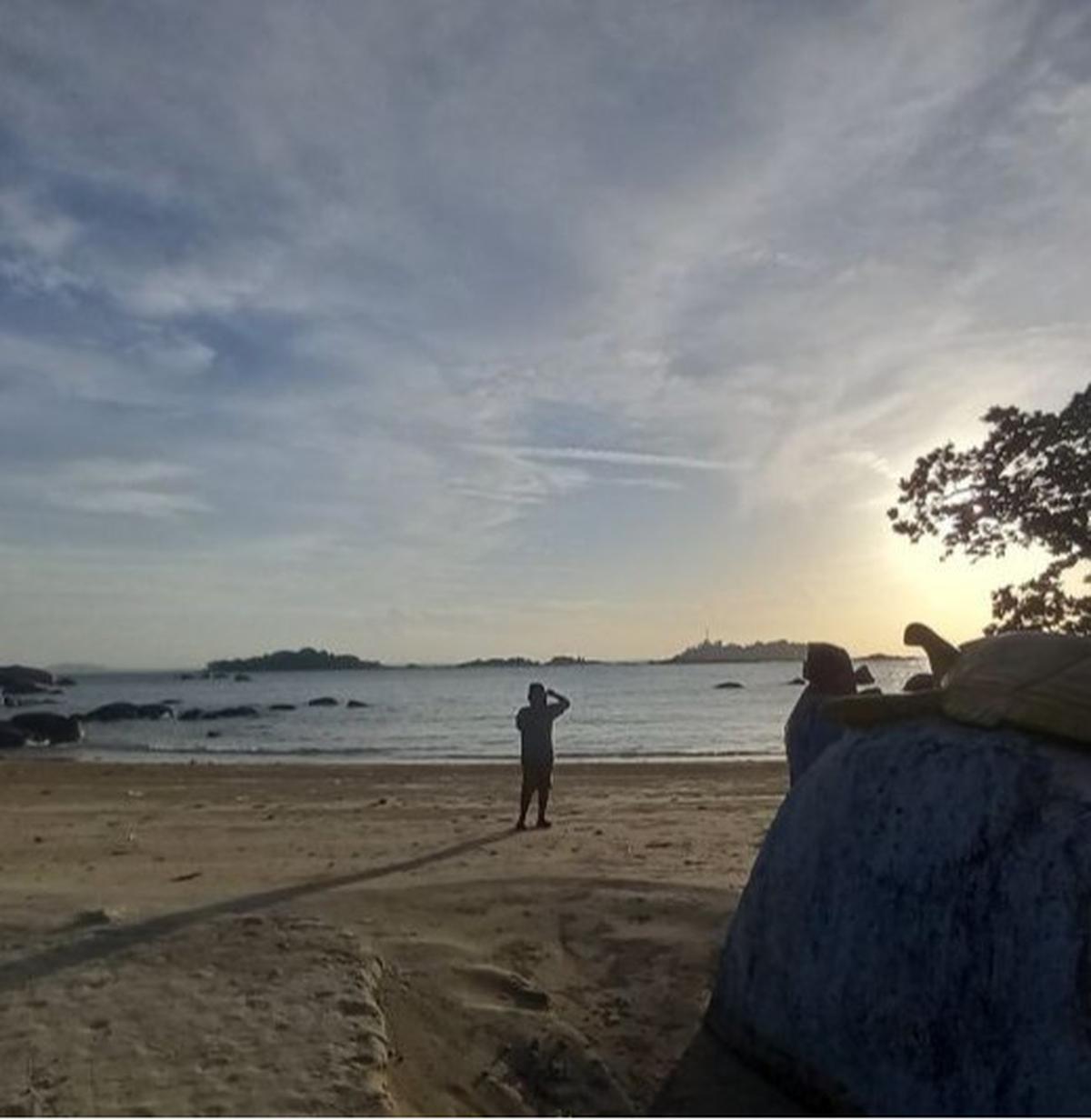 Antisipasi Bencana Libur Lebaran, BPBD Pangkalpinang Patroli Intensif di Pantai