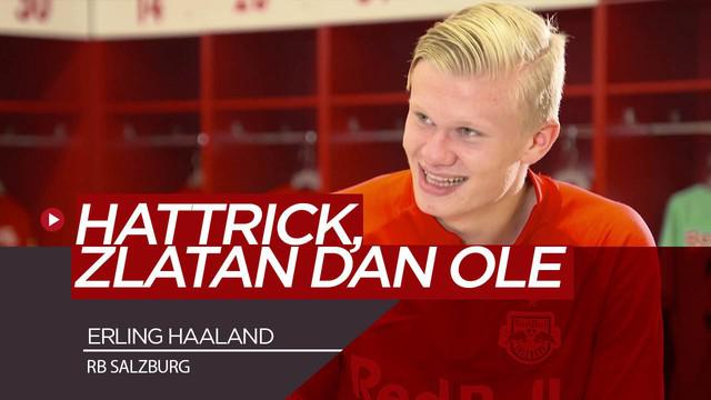Berita Video Erling Haaland Cerita Tentang Hattrick di Liga Champions, Ibrahimovic serta Solskjaer