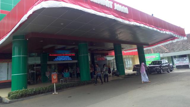 RSUD Banyumas, rumah sakit yang ditunjuk pemerintah untuk penanganan suspect virus Corona. (Foto: Liputan6.com/Rudal Afgani Dirgantara)