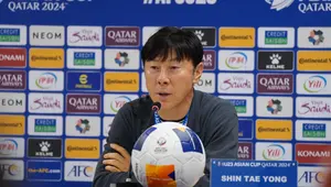 Pelatih Timnas Indonesia U-23 Shin Tae-yong. (PSSI)