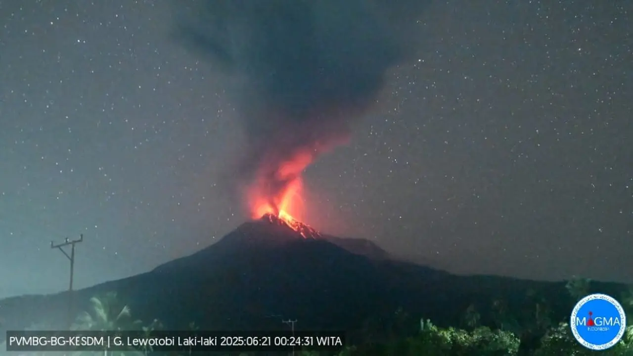 erupsi lewotobi laki-laki