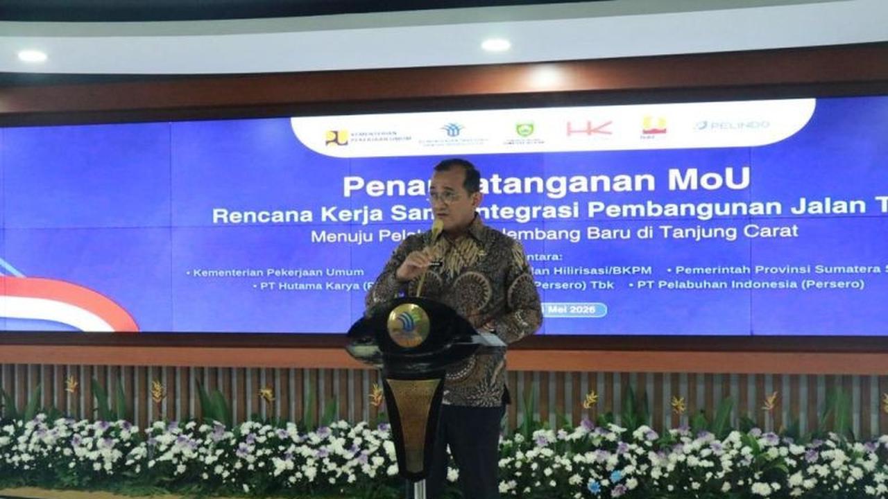 Pemprov Sumsel Siap Sinkronkan Tata Ruang Proyek Tol Tanjung Carat