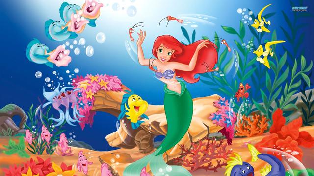 Hasil gambar untuk the little mermaid cartoon live action