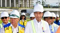 Presiden Jokowi dan rombongan meninjau berbagai progres pembangunan IKN selama dua hari pada tanggal 4 hingga 5 Juni 2024.