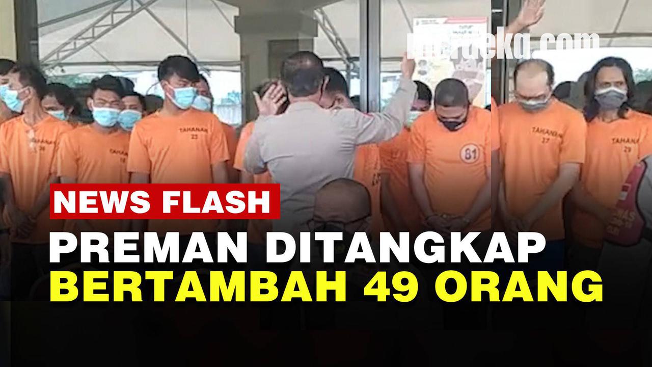 VIDEO: Wajah 49 Preman Tanjung Priok yang Resahkan Sopir Truk