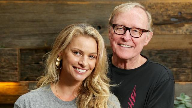 Jim Clark dan Kristy Hinze (Gregg Porteous/Daily Telegraph)