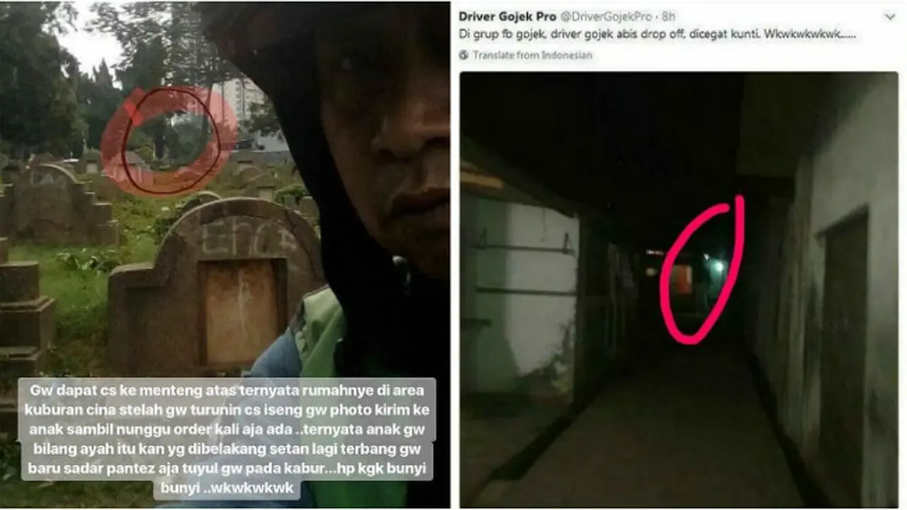 Yang tak kalah menghebohkan apalagi kalau bukan cerita mistis yang pernah dialami oleh para mitra pengemudi ojek online.