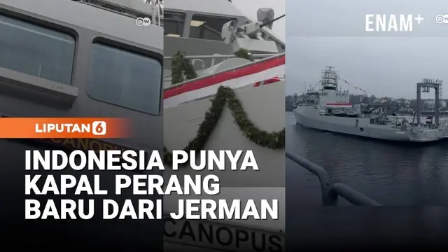 Intip KRI Canopus-936, Kapal Perang Baru Indonesia Buatan Jerman