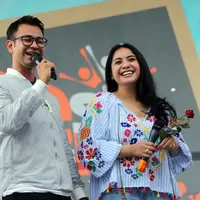 Penyanyi dangdut Ayu Ting Ting menjawab kabar nikah siri dengan presenter Raffi Ahmad belum lama ini. Kali ini, giliran suami Nagita Slavina menjelaskan kabar nikah siri yang beredar masih rame belakangan ini. (Nurwahyunan/Bintang.com)