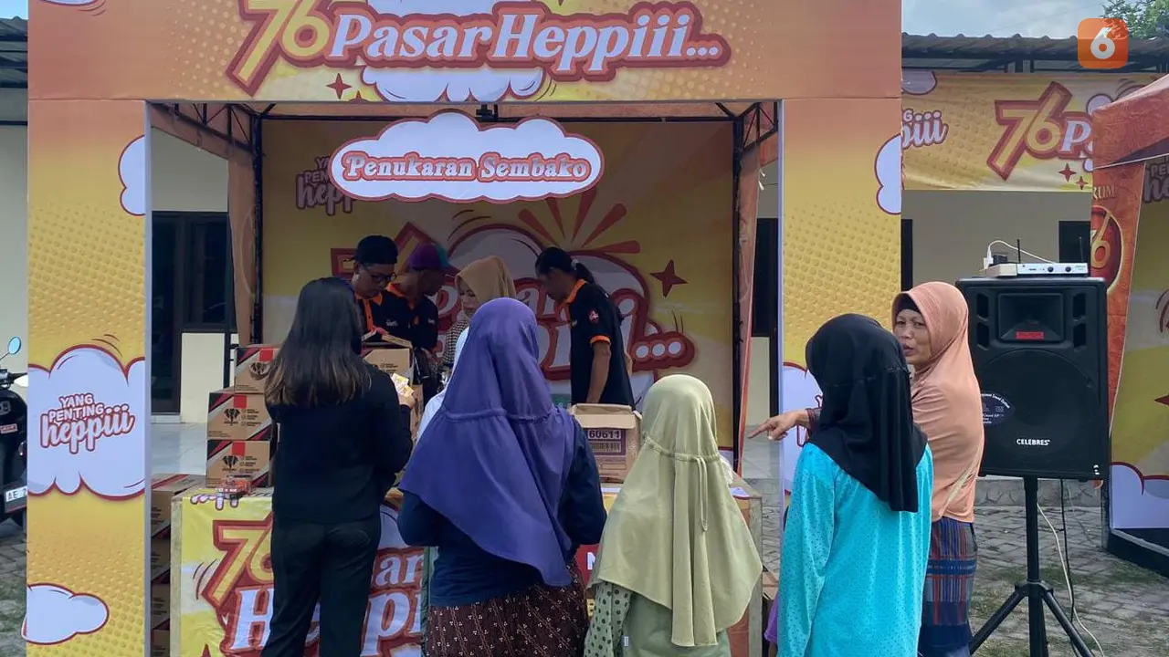 Ribuan Warga di Puluhan Kota Meriahkan Pasar Heppiii 2024, Ada Tampilan Kesenian hingga Sembako Murah