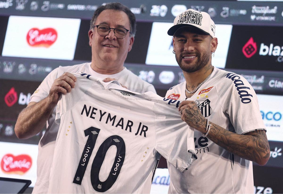 Newmar resmi Menjadi pemain Santos