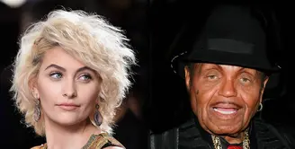 Paris Jackson ternyata berada di sebelah Joe Jackson, ayah Michael Jackson sebelum meninggal dunia. (Getty Images/E!)