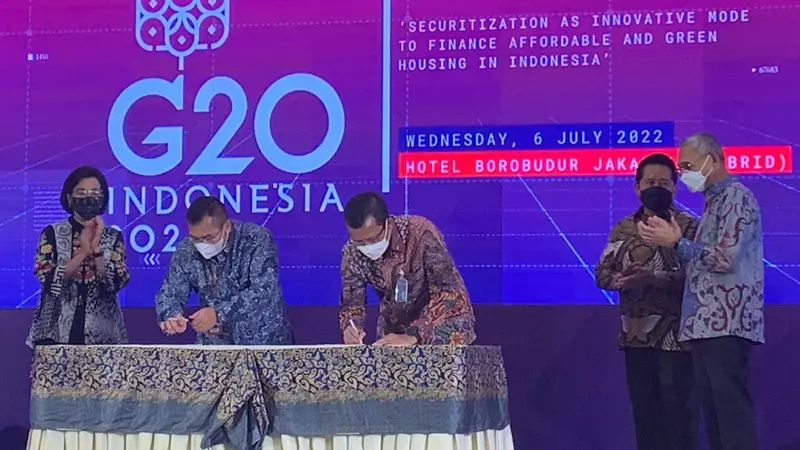 Road to G20-Securitization Summit 2022, di Jakarta, Rabu (6/7/2022).