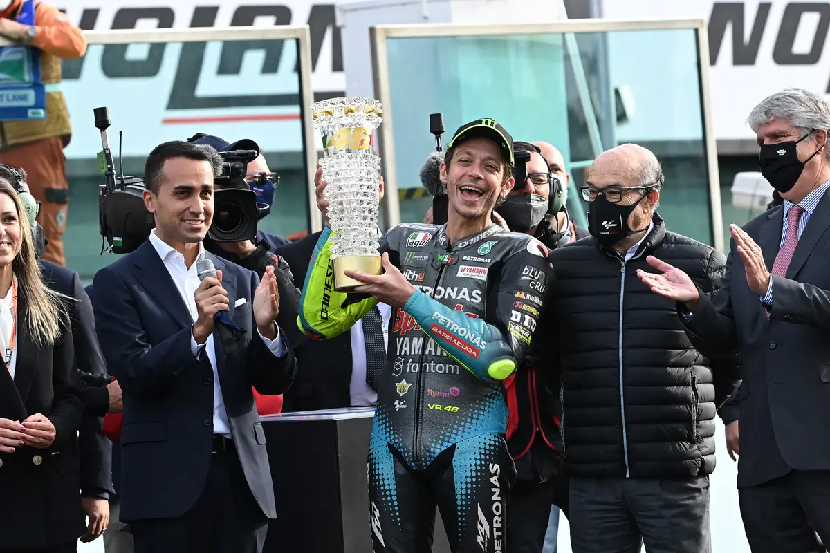 Valentino Rossi di MotoGP Emilia Romagna