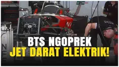 Jelang balapan seru Formula E Jakarta E-Prix 2025, suasana paddock di Jakarta International E-Prix Circuit (JIEC) dipenuhi kesibukan para kru tim balap dari berbagai negara.