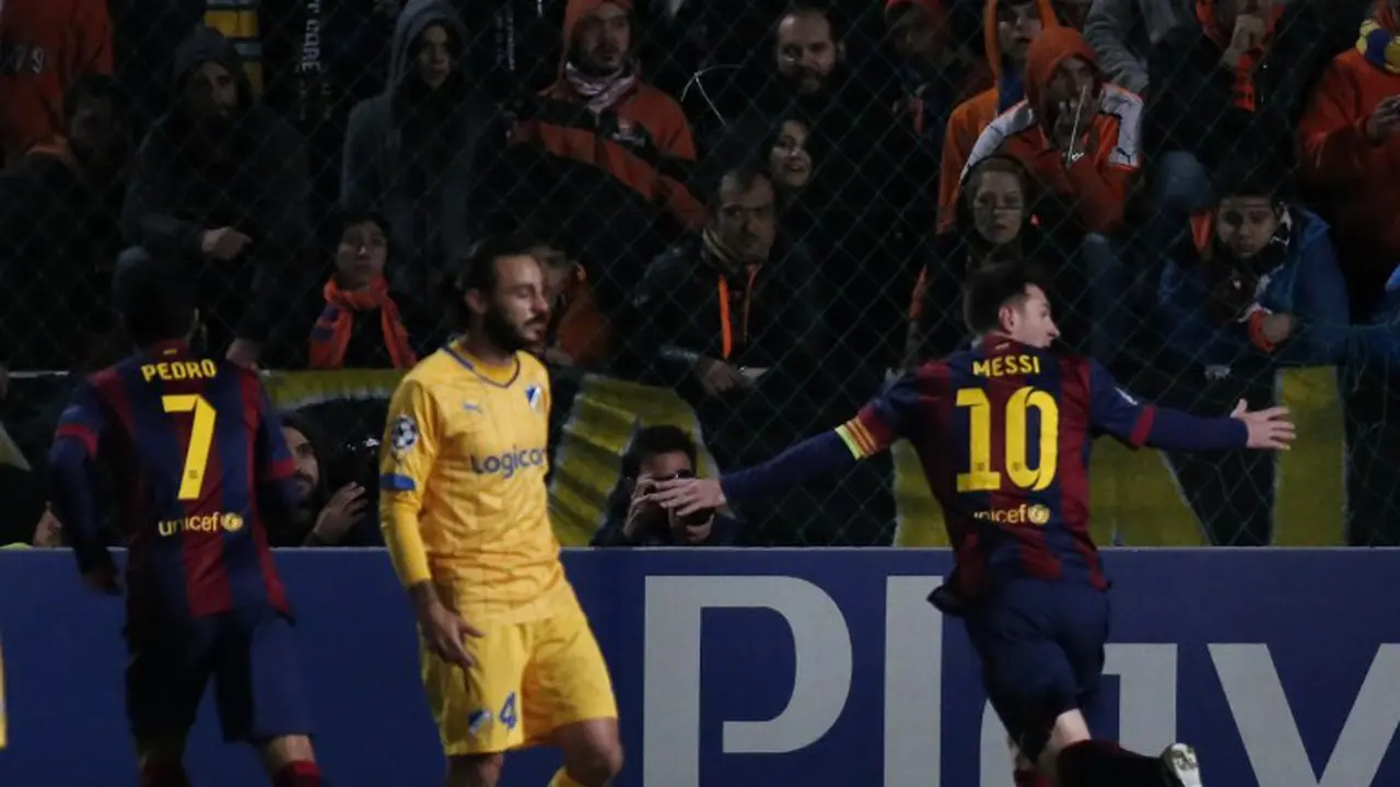 Perayaan Gol Bersejarah Messi