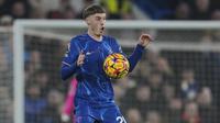 Aksi Cole Palmer pada laga Liga Inggris 2024/2025 melawan Wolves di Stamford Bridge, Selasa (21/1/2025). (AP Photo/Kin Cheung)