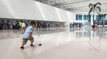 Terminal baru Bandara Internasional Syamsudin Noor Banjarmasin