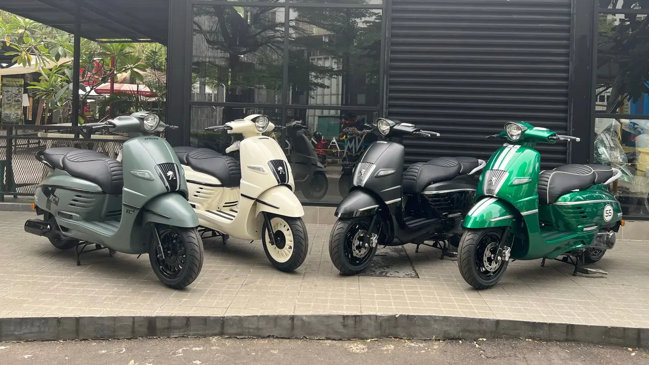 Peugeot Motocycles Andalkan Model Django (Ist)
