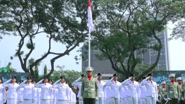 Kolonel Inf Didin Nasruddin Darsono komandan upacara hari lahir Pancasila.