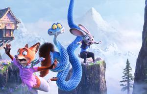 Film ini melanjutkan perjalanan polisi rubah pertama, Nick Wilde, yang kini bekerja berdampingan dengan Judy Hopps. Namun kedatangan sosok baru bernama Gary De’Snake. [Dok/DISNEY]
