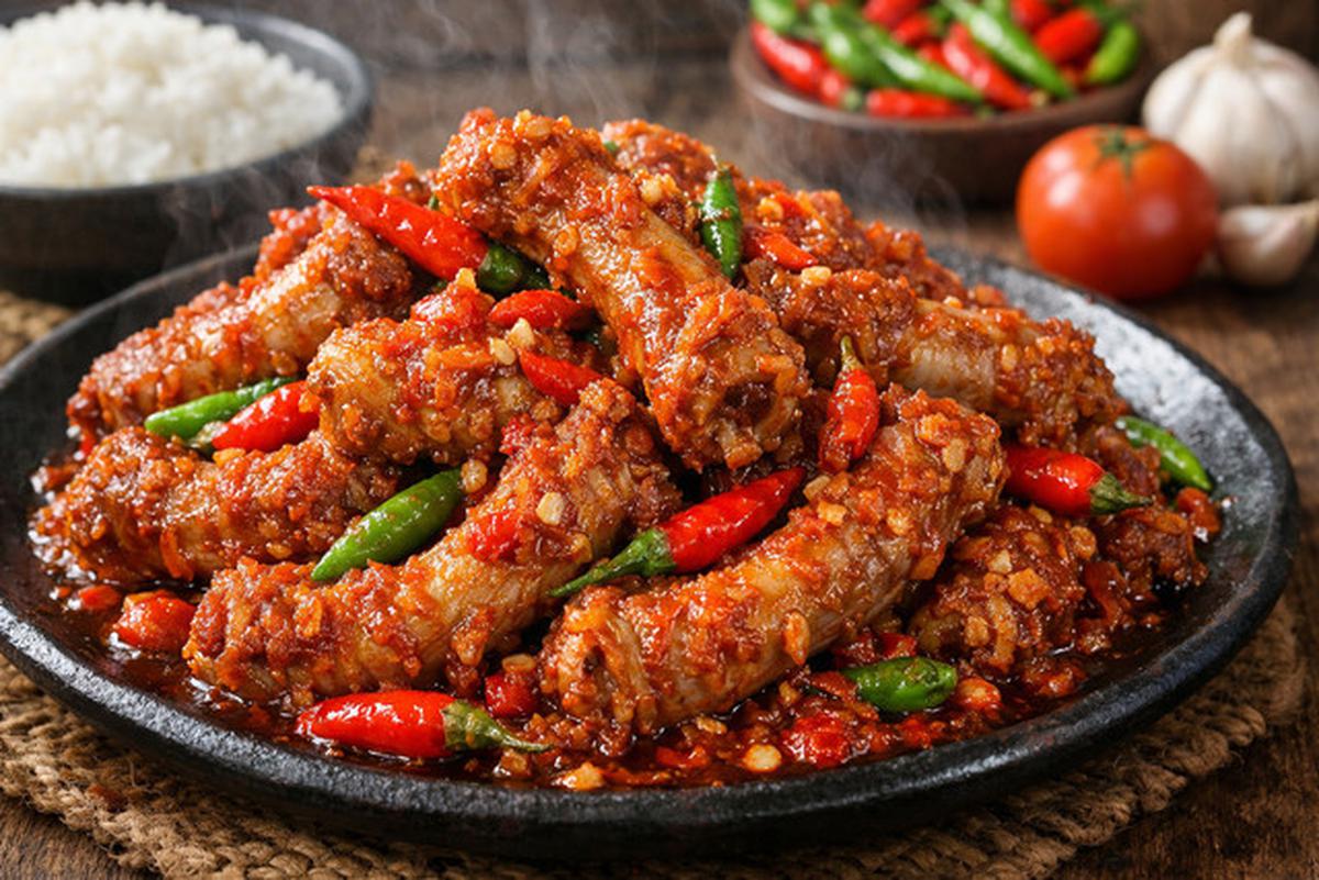5 Resep Leher Ayam Balado, Lauk Pedas Favorit di Rumah