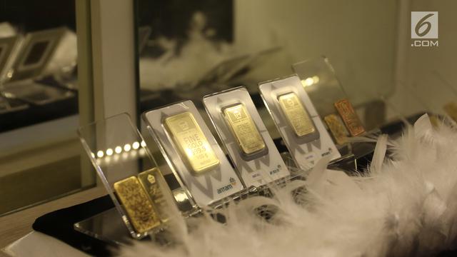 Harga Emas Antam Turun Rp 4.000 per Gram