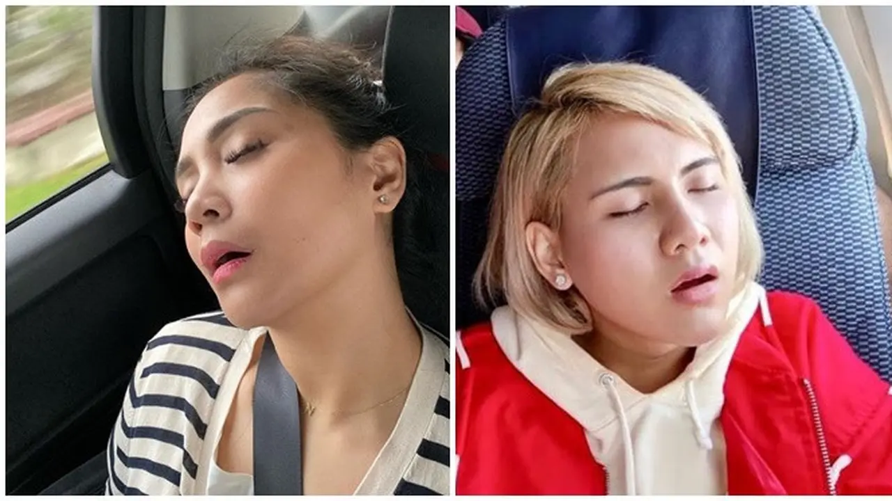 Potret Seleb Saat Tidur Mangap, Tetap Cantik dan Mempesona