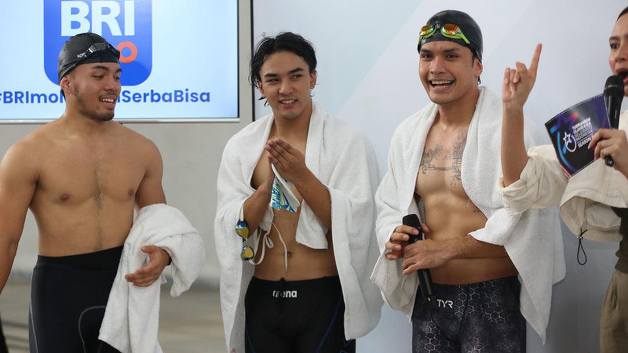 Potret Saaih Halilintar Raih Juara 2 Olahraga Renang TOSI, Tampil All Out Meski Minim Latihan