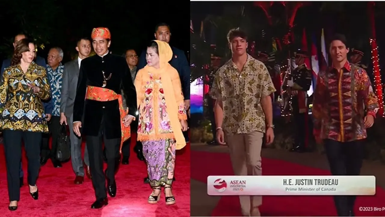 8 Momen Gala Dinner KTT ASEAN ke-43, Putra Justin Trudeau Jadi Sorotan