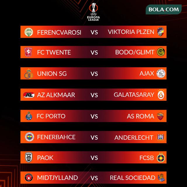 Liga Europa - Drawing Knockout Phase Play-Off