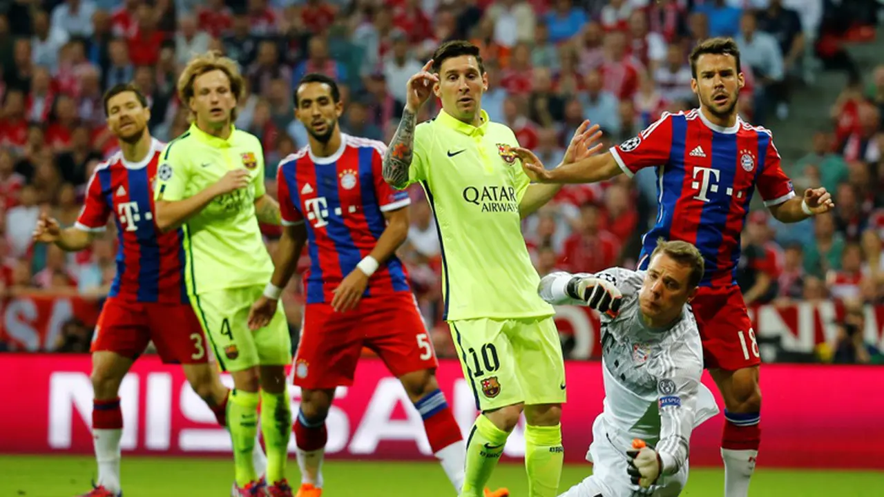 Laga Bayern Muenchen vs Barcelona (Reuters)