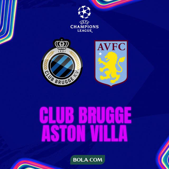 Liga Champions - Club Brugge Vs Aston Villa